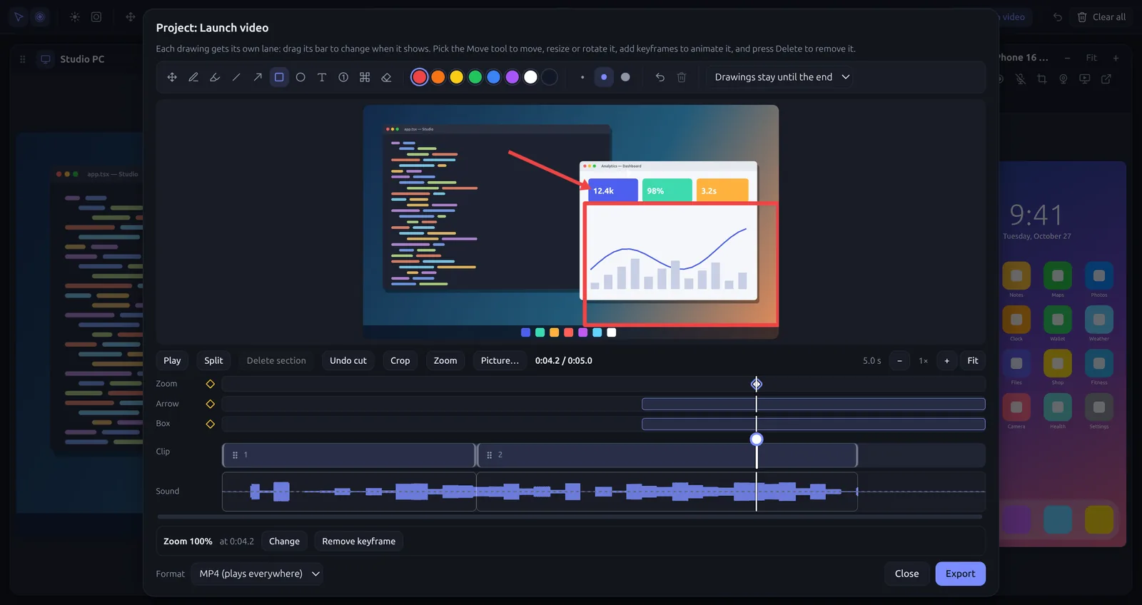 The full editor